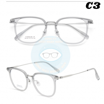 Gọng nhựa càng kính titanium mã M6163